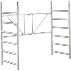 Hymer Klapprahmen 1,65 m x 1,00 m - Robuster Klapprahmen für Fahrgerüste - Klappgerüst, ideal für flexible Einsatzmöglichkeiten und hohe Stabilität beim Arbeiten in der Höhe.