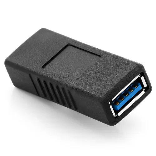 deleyCON USB 3.0 Adapter Kupplung - A-Buchse zu A-Buchse - 2 USB Kabel verbinden