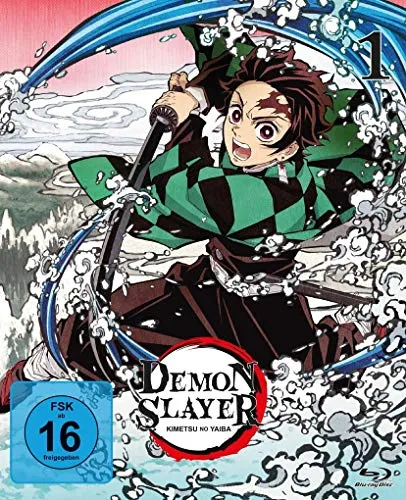 AV Visionen Blu-ray Demon Slayer - Filme, FSK 16 – Erlebe die packende Geschichte und atemberaubende Animationen des beliebten Animes!