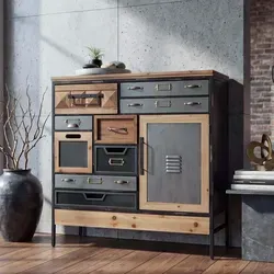 Apothekerkommode MCW-Q77 im Industrial Vintage-Design