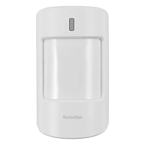 TechniSat TECHNISMART Bewegungsmelder - Erweiterung für das TECHNISMART Alarmsystem (Infrarot Sensor für Innen, 100 Grad Sichtwinkel, 9 Meter Reichweite, Montageplatte, individuelle Ausrichtung)