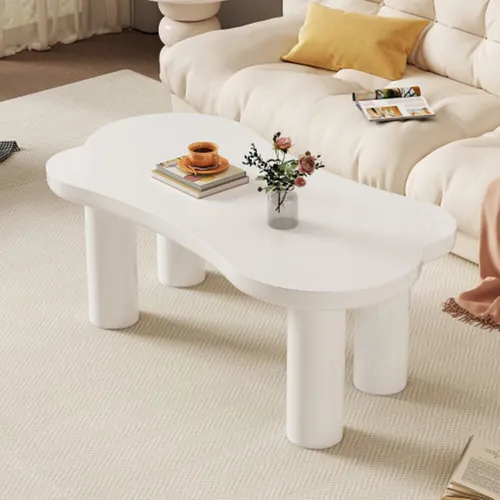 Kreativer Couchtisch in Knochenform