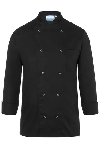 Karlowsky Kochjacke Basic Unisex 2XL - Berufsbekleidung Gastronomie – Hochwertige Kochjacke in normaler Passform mit Ärmelmanschetten, Brusttasche und 10 Druckknöpfen für optimalen Tragekomfort.
