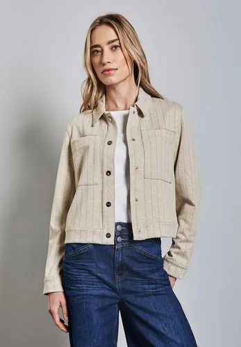 STREET ONE Kurzjacke mit Brusttaschen in beige von Street One