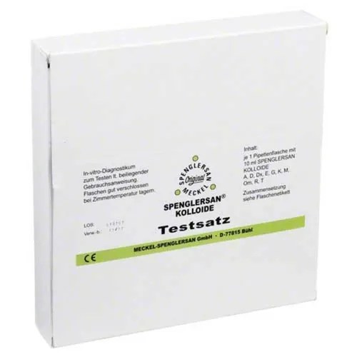 Spenglersan Kolloid Testsatz 100 ml - Spenglersan Testsatz zur Unterstützung bei der individuellen Gesundheitsvorsorge, ideal für die Eigenanwendung.