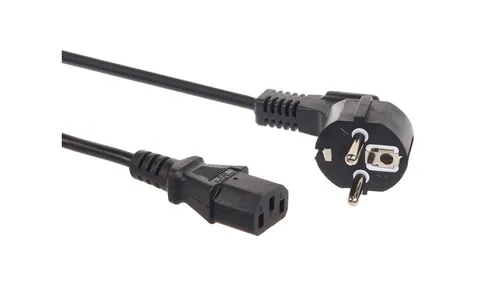 Kabel zasilający 3 pin 1,5M wtyk EU Maclean MCTV-691 IEC C13 MCTV-691