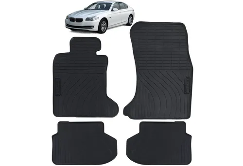 Tenzo-R Passform-Fußmatten Auto Gummi für 5er BMW F10/F11 - Hochwertige Gummi-Fußmatten im Premium-Set für optimalen Schutz und perfekten Sitz. Ideal für den täglichen Einsatz im Fahrzeug.