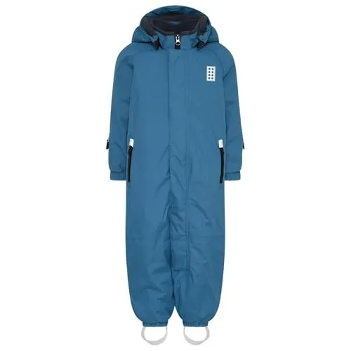Kabooki Blau Unisex Kinder Schneeanzug Lego Wear Schneeanzug Overall 12.000 Wassersäule Atmungsaktiv Lwjulian 711 80