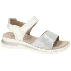 ara Damen Tampa Sandale, Nebbia, 43 EU - Wanderschuhe mit zwei verstellbaren Riemen und weichem Fußbett für optimalen Komfort bei Outdoor-Aktivitäten.