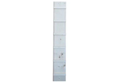 Katzenleiter 1m für Balkon - Katzentreppe aus Naturholz - Katzenmöbel für Outdoor, 1 m hoch und 19 cm breit, ideal zum Klettern und Spielen für Ihre Katze.