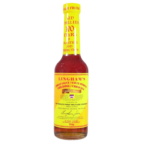 Lingham´s Chili Sauce Knoblauch 358g Chilli Sauce Chilisoße Chilisauce