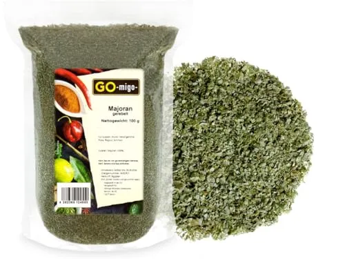 100g Majoran gerebelt schonend getrocknet natürlich Gewürz Kräuter
