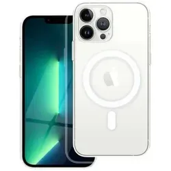 Schutzhülle Clear Magnetische Hülle für iPhone 13 Pro - Die transparente Schutzhülle bietet optimalen Schutz vor Stößen und Kratzern. Mit innovativer Magnet-Technologie für kabelloses Laden und rutschfester Oberfläche für besten Halt. Ideal für den täglichen Gebrauch.