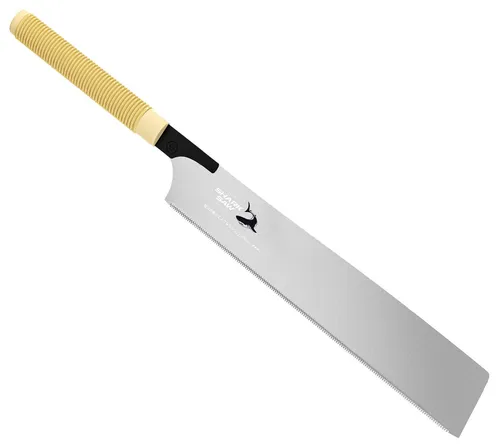 FAMEX Japansäge 5535 - PROFESSIONAL 265mm - Professionelle Handsäge mit austauschbarem Sägeblatt und ergonomischem Rattangriff für präzise Schnitte in Holz und andere Materialien.