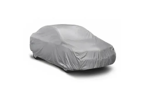 OMAC Autosonnenschutz Vollgarage Universal Grau 520x178x119 - Hochwertige Autoabdeckung für optimalen Schutz: UV-beständig, wasserfest und faltbar. Ideal für alle Wetterbedingungen, schützt Ihr Fahrzeug zuverlässig vor Sonne, Regen und Schnee. Praktische Aufbewahrungstasche inklusive.