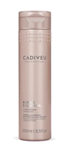 Cadiveu Professional Repair Solution Conditioner 250ml - Restrukturierende Haarspülung - Haarspülungen, repariert und stärkt geschädigtes Haar mit exklusiver Reset Pro-Technologie für gesunde, kräftige Strähnen.