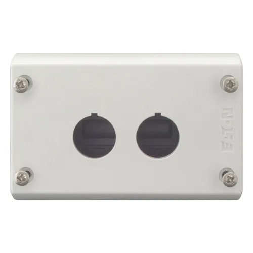 2x Eaton M22-I2 M22-I2Q Aufbaugehäuse, 2 Einbaustellen M22I2