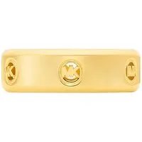 MICHAEL KORS Fingerring 18, gelbgoldfarben - Eleganter Fingerring aus hochwertigem Metall, ideal für jeden Anlass. Perfektes Geschenk für besondere Momente, inkl. Etui.