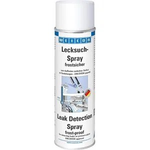 WEICON Lecksuchspray frostsicher, Schaumspray, für Gasleitungen, Kühl- und Klimaanlagen, 400ml