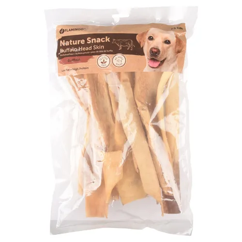 Flamingo Nature Snack Kopfhaut 400 g, Hundesnack, UVP 6,29 EUR, NEU