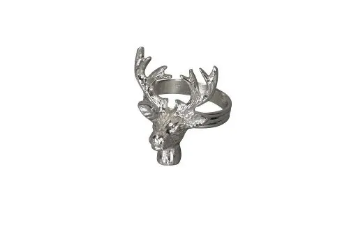 Serviettenring mit Hirschkopf