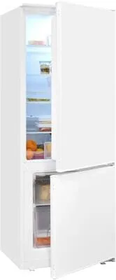 exquisit Einbaukühlgefrierkombination EKGC225-40-E-080E - Kühlschrank mit 4-Sterne-Gefrierfach, Türalarm und energieeffizienter LED-Innenbeleuchtung – ideal für integrierte Küchen.