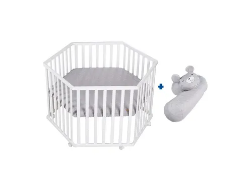 roba® Laufgitter roba Style, 6-eckig mit Bettschlange von roba®