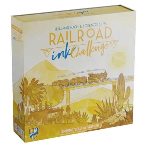 Asmodee Railroad Ink Challenge: Shining Yellow Edition