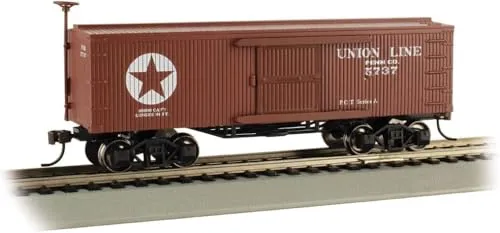 Bachmann Spur H0 Old Time Wood Boxcar Union Line
