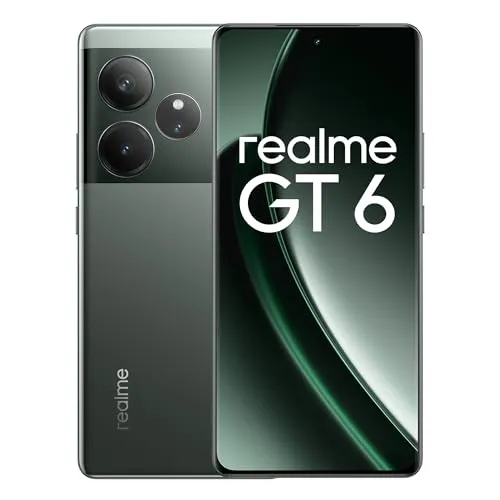 Realme GT6 Smartphone Razor Green von Realme