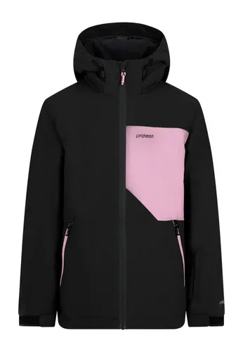 Protest Mädchen Ski- und Snowboardjacke PRTNoortje JR 176 - Stylische Ski- und Snowboardjacke mit fester Kapuze und praktischem Liftpass-Fach. Ideal für kalte Tage, mit normaler Passform für optimalen Tragekomfort.