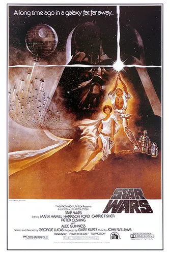 Star Wars Poster Style 'A' - American (50-B) von Close Up