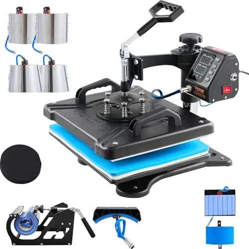 VEVOR Hitzepresse 38x30cm für T-Shirts und mehr von Vevor