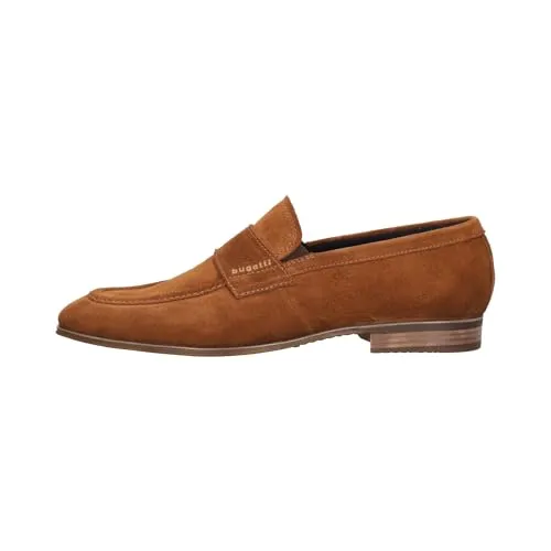 bugatti 311-AJ560 Herren Slipper in Cognac, Größe 42 EU in braun von Bugatti