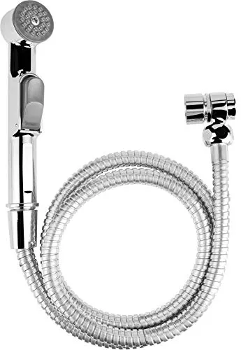 CORNAT Handbrause Set für Bidet mit extra langem Schlauch - Handbrause für Bidet mit 125 cm langem Metallschlauch, ideal für komfortable Hygiene und einfache Montage.