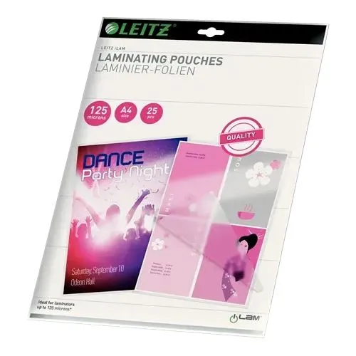 Leitz Folientaschen A4 125mic 25St von Leitz