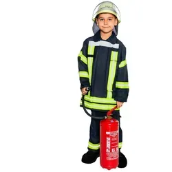 Maskworld Realistische Feuerwehrmann-Uniform für Kinder von MASKWORLD