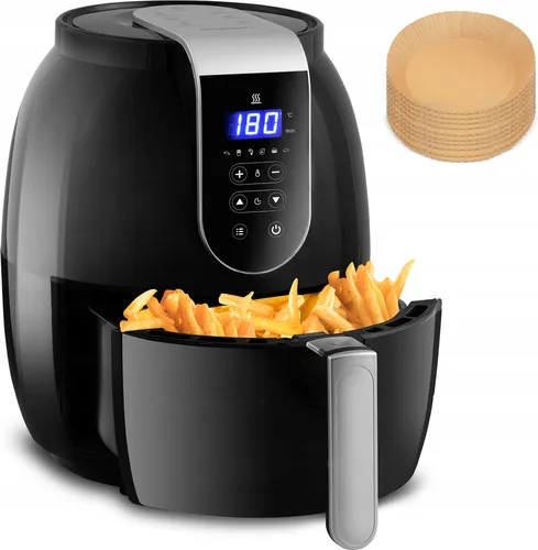Fettfreie Fritteuse 3.6L, Leistungsstark, Gesundes Frittieren, Modernes Design