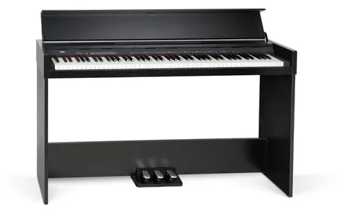 FunKey DP-1088 SM Digitalpiano Schwarz matt - Digitalpiano mit 88 anschlagdynamischen Tasten, 128-fach Polyphonie und 20 Sounds. Ideal für Musiker, die ein kompaktes und vielseitiges Instrument suchen.