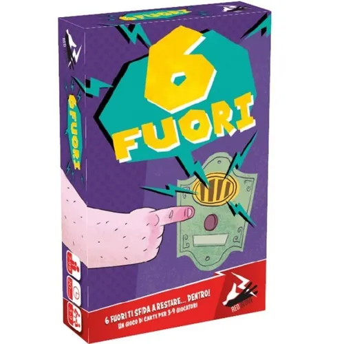 AUS rote Handschuhe TISCHSPIEL Partyspiel IN ITALIENISCH Alter 7+ 6