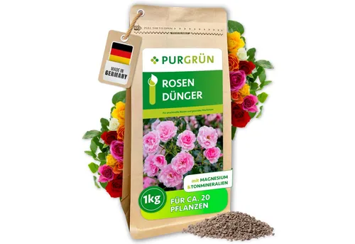Purgrün Rosendünger NPK 5+4+6 von Purgrün