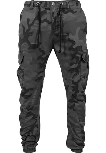 Urban Classics Camo Cargo Jogging Pants - Sportliche Jogginghose für Herren im angesagten Camouflage-Design, mit elastischem Bund und praktischen Seitentaschen für optimalen Komfort und Stil.
