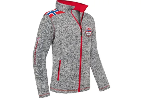 Nebulus Fleecejacke NORKY, P4945 - Herren, hellgrau melie, M