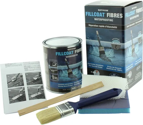 Dachreparatur-Set in dunkelgrau - Dachziegel & -schindeln - Optimale Abdichtung für Dächer, Rinnen und Schornsteine. Sofort wasserdicht, schnelltrocknend und einfach zu verarbeiten, ideal für alle Wetterbedingungen.