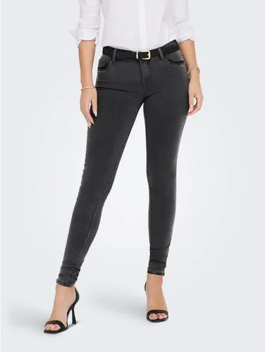 ONLY Female Skinny Jeans ONLRain - Skinny Fit Jeans mit mittlerer Taille, aus umweltfreundlichem LENZING ECOVERO Viscose-Material für perfekten Tragekomfort und Stil.