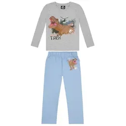 ONOMATO! Schlafanzug Jurassic World T-Rex Schlafanzug Pyjama-Set (2 tlg) bunt 116