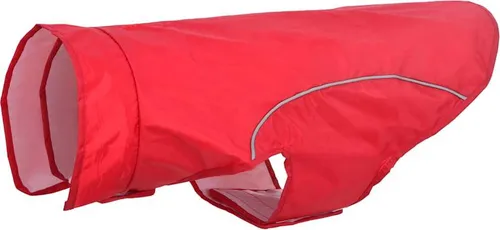 vidaXL Hunde Regenmantel mit Reflexstreifen Polyester Rot XL