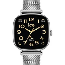 ICE Watch Ice Smart SQ 2.0 Square 1.70 Silver Milanese (37 mm) - Elegante Armbanduhr mit silbernem Milanese-Armband. Ideal für den modernen Alltag und vielseitig kombinierbar. Ein stilvolles Accessoire für jeden Anlass! Mit geprüfter Qualität und ansprechendem Design.