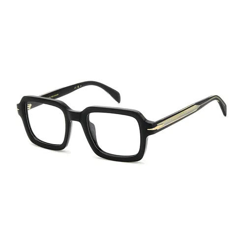David Beckham Brillenfassung DB 7113 80721 49 Herren Schwarz - Elegante Brillenfassung für Herren in Schwarz, ideal für den täglichen Gebrauch. Hergestellt aus hochwertigem Azetat bietet sie Komfort und Stil. Inklusive Original-Etui.
