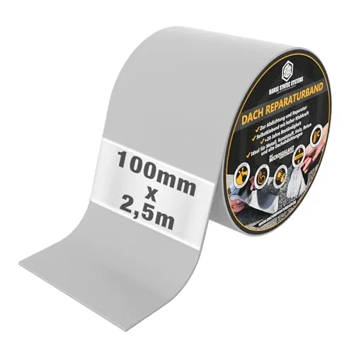 HSS® Dach Reparaturband mit MicroSealant Klebstoff von HSS